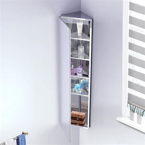 tall stainless steel bathroom cabinets uk|stainless steel bathroom corner cabinets.